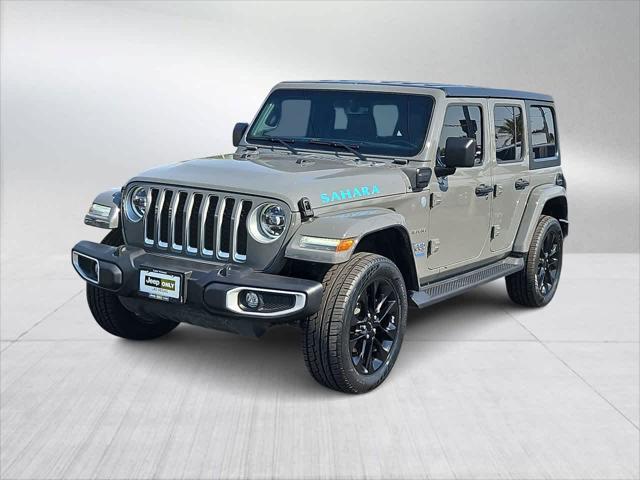 used 2021 Jeep Wrangler Unlimited 4xe car, priced at $30,000