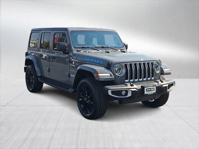 used 2021 Jeep Wrangler Unlimited 4xe car, priced at $30,000