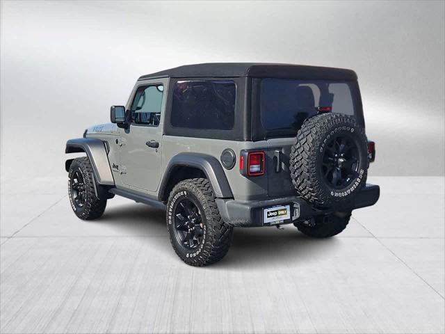 used 2021 Jeep Wrangler car, priced at $26,000