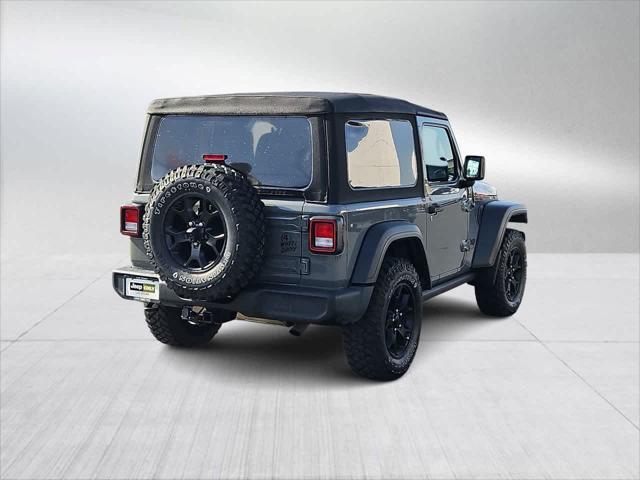 used 2021 Jeep Wrangler car, priced at $26,000