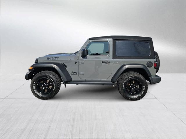 used 2021 Jeep Wrangler car, priced at $26,000