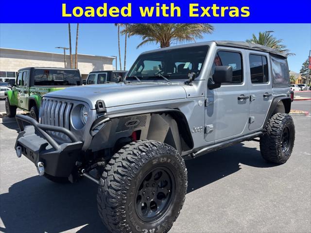 used 2018 Jeep Wrangler Unlimited car, priced at $25,000