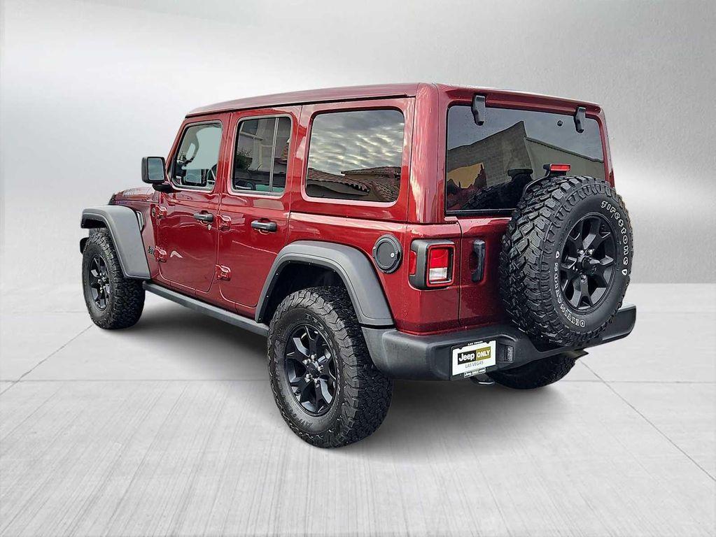 used 2021 Jeep Wrangler car, priced at $26,500