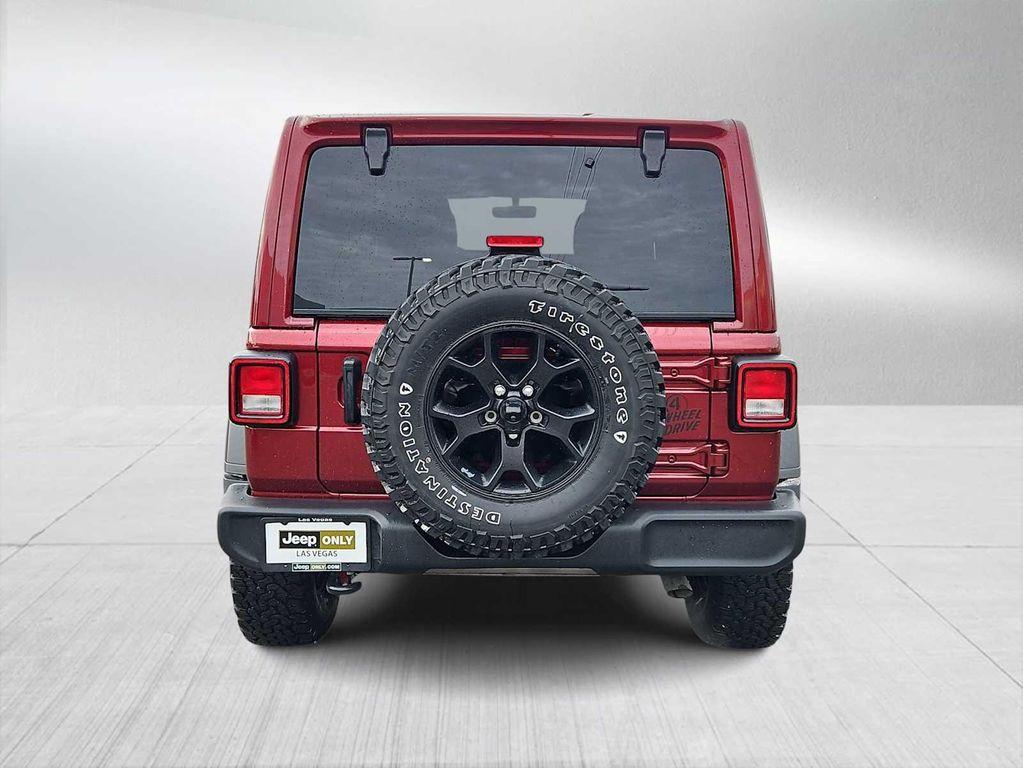 used 2021 Jeep Wrangler car, priced at $26,500