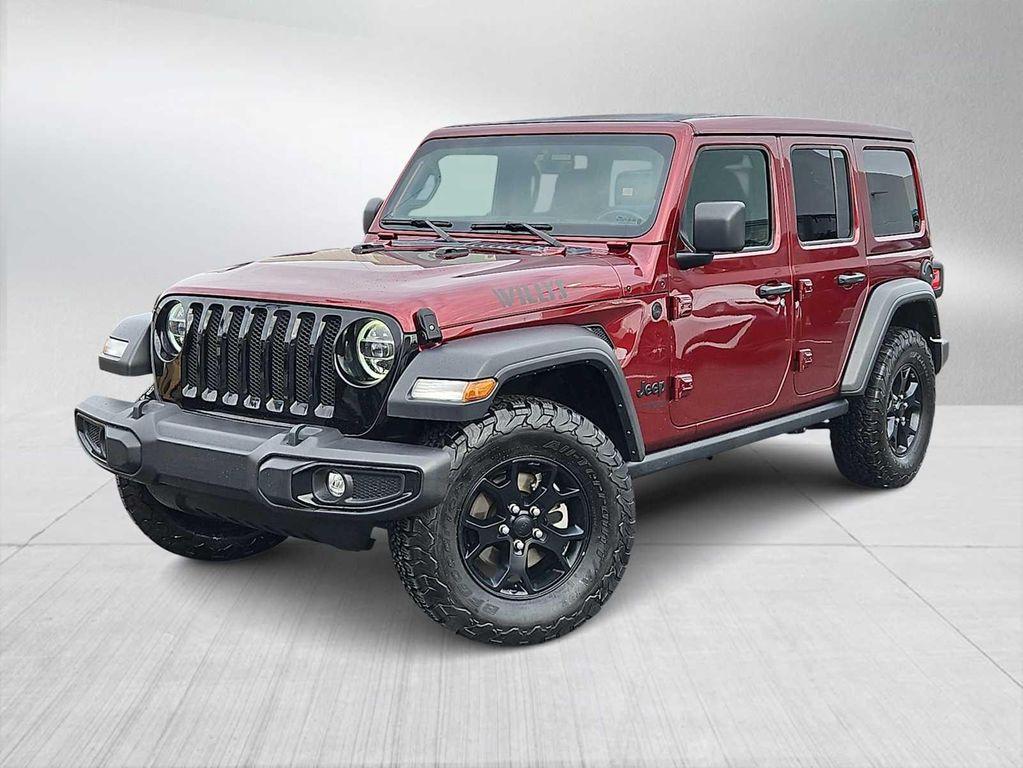used 2021 Jeep Wrangler car, priced at $26,500