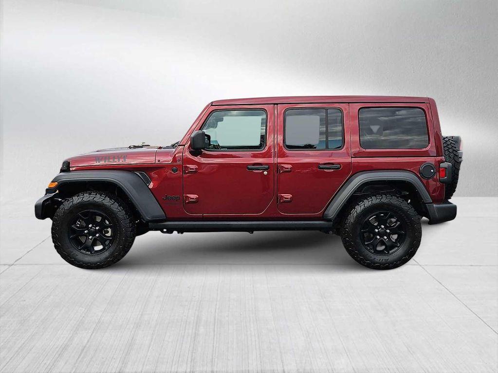 used 2021 Jeep Wrangler car, priced at $26,500