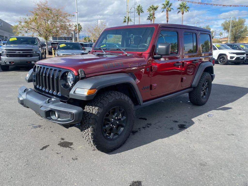 used 2021 Jeep Wrangler car, priced at $26,500