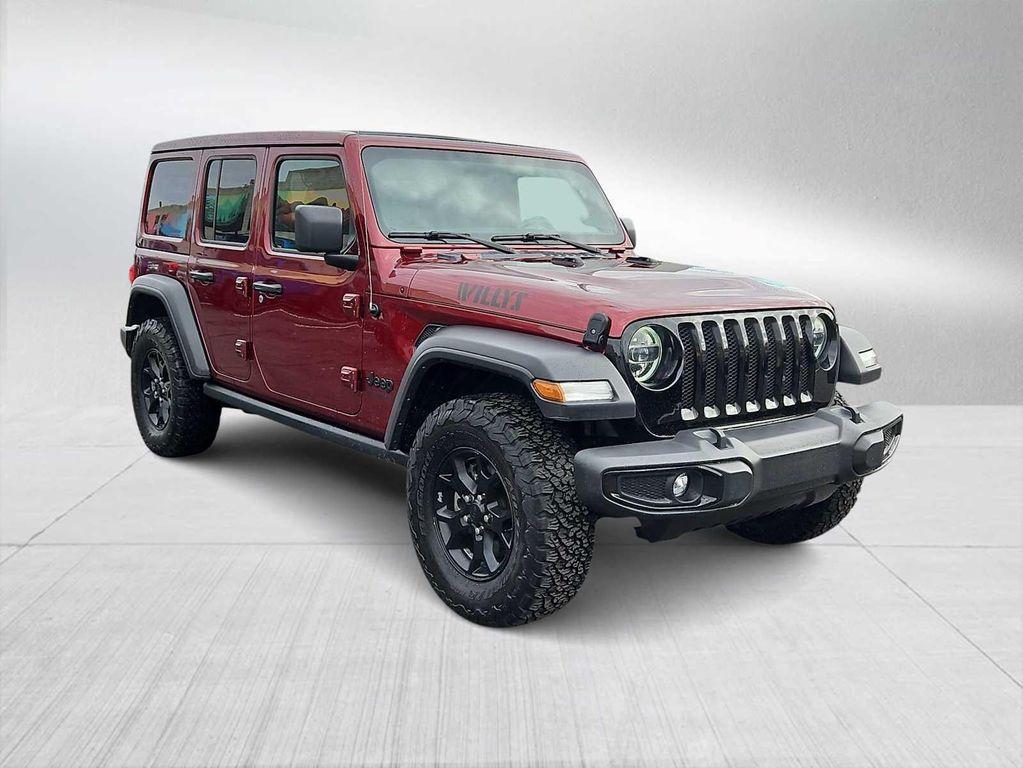 used 2021 Jeep Wrangler car, priced at $26,500