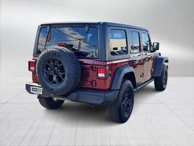 used 2021 Jeep Wrangler Unlimited car, priced at $30,000