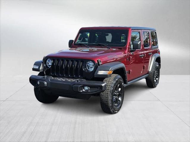 used 2021 Jeep Wrangler Unlimited car, priced at $30,000