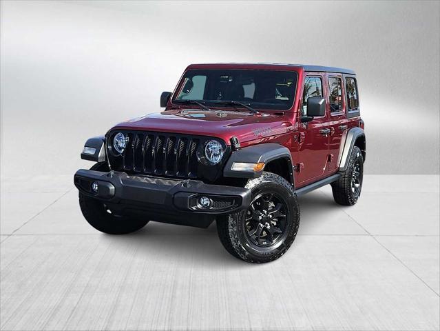 used 2021 Jeep Wrangler Unlimited car, priced at $30,000