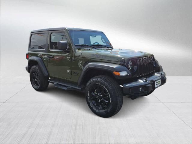 used 2021 Jeep Wrangler car, priced at $24,500