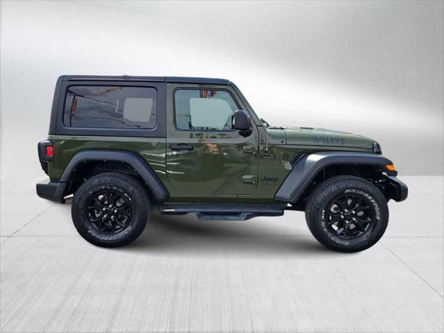 used 2021 Jeep Wrangler car, priced at $24,500
