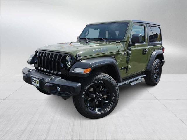 used 2021 Jeep Wrangler car, priced at $24,500