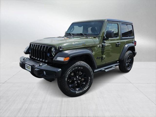 used 2021 Jeep Wrangler car, priced at $24,500