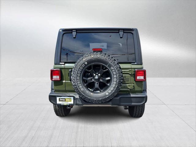 used 2021 Jeep Wrangler car, priced at $24,500