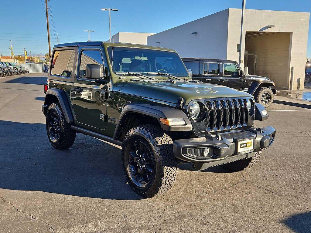 used 2022 Jeep Wrangler car, priced at $29,000