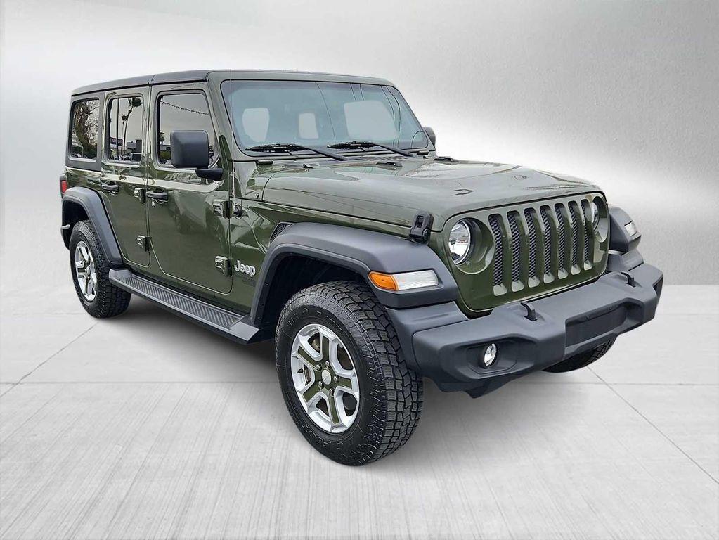 used 2020 Jeep Wrangler Unlimited car, priced at $25,500