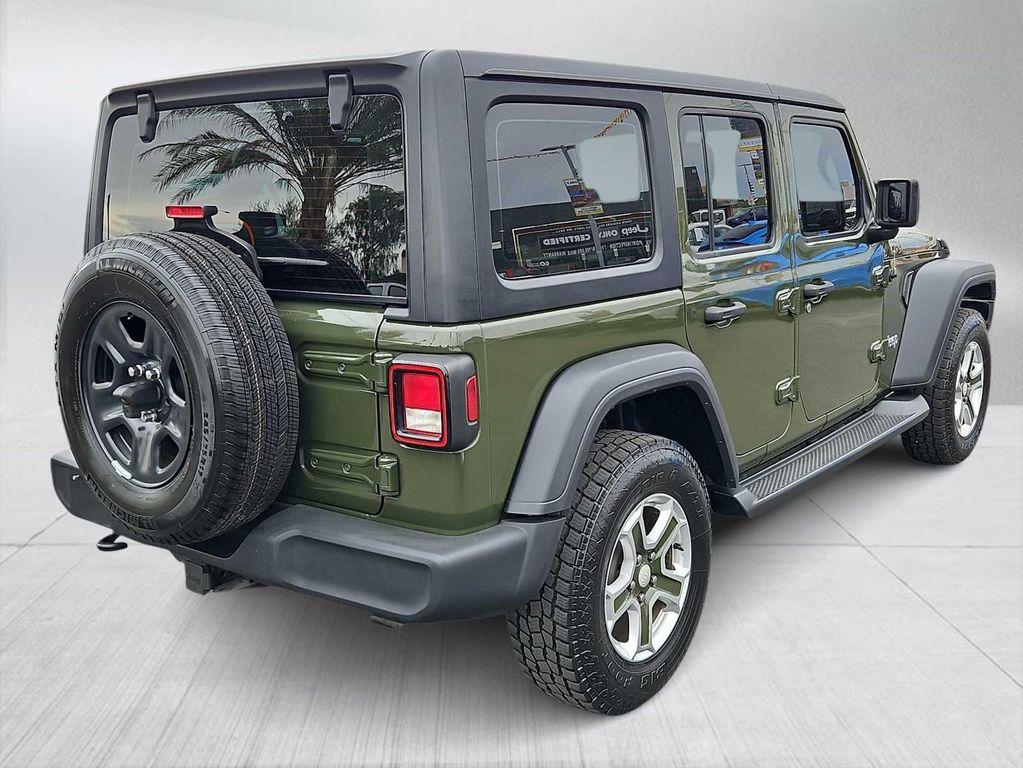 used 2020 Jeep Wrangler Unlimited car, priced at $25,500