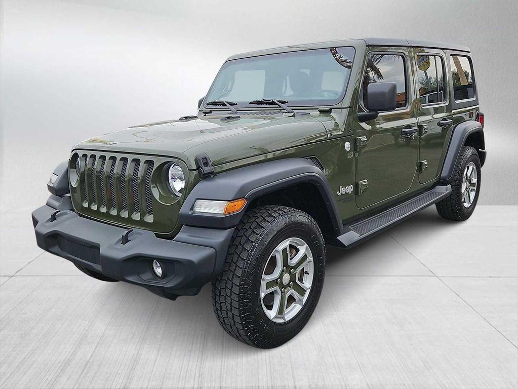 used 2020 Jeep Wrangler Unlimited car, priced at $25,500