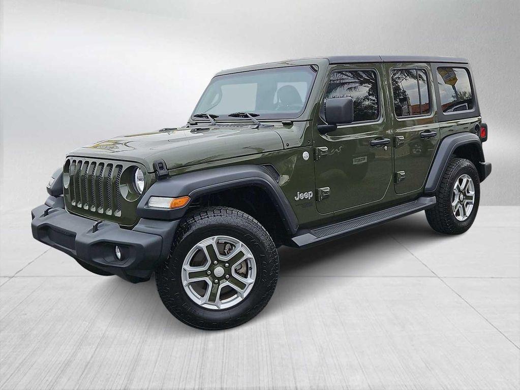 used 2020 Jeep Wrangler Unlimited car, priced at $25,500