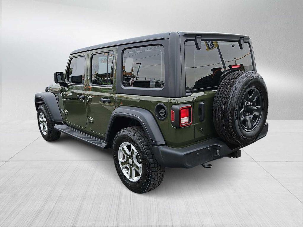 used 2020 Jeep Wrangler Unlimited car, priced at $25,500