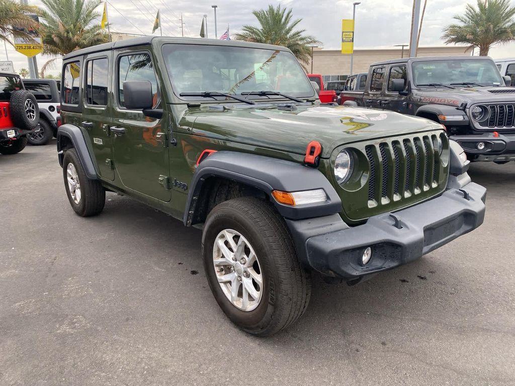 used 2023 Jeep Wrangler car, priced at $30,000