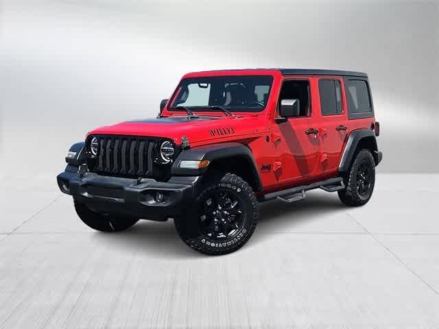 used 2020 Jeep Wrangler Unlimited car, priced at $31,000