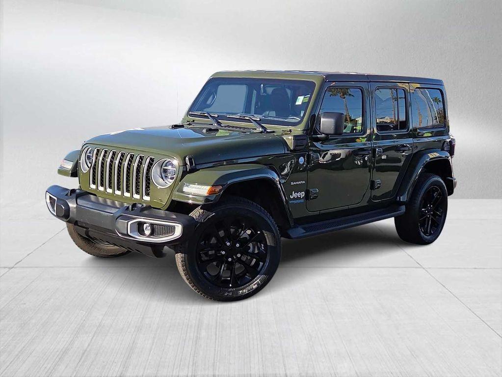 used 2021 Jeep Wrangler Unlimited 4xe car, priced at $31,000