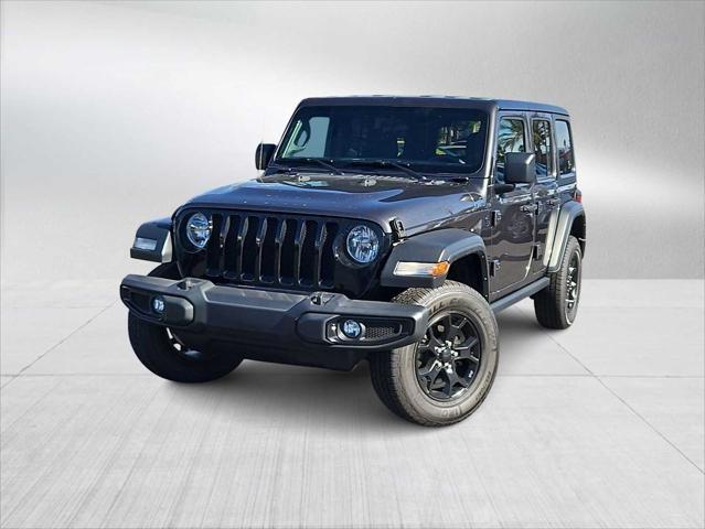 used 2021 Jeep Wrangler Unlimited car, priced at $28,000