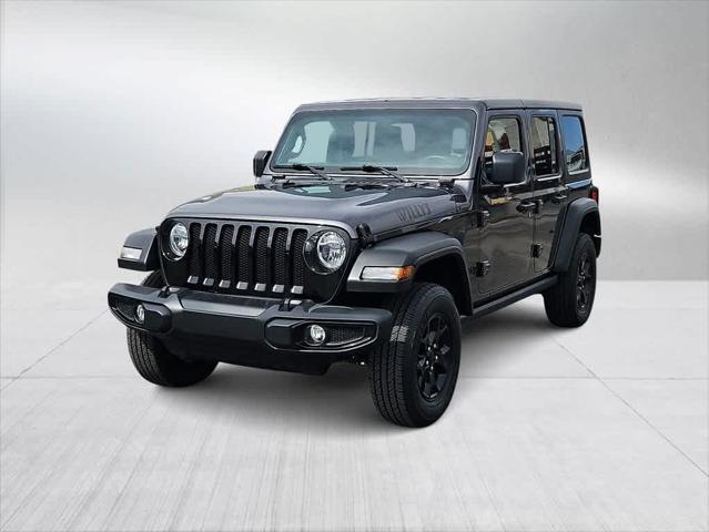 used 2021 Jeep Wrangler Unlimited car, priced at $30,000