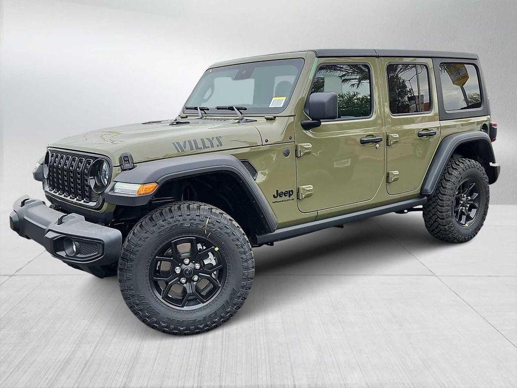 new 2025 Jeep Wrangler car, priced at $49,365