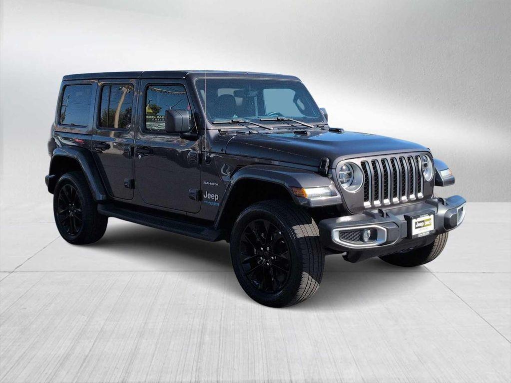 used 2021 Jeep Wrangler Unlimited 4xe car, priced at $29,000