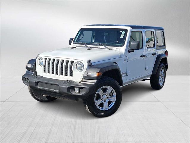 used 2020 Jeep Wrangler Unlimited car, priced at $25,000