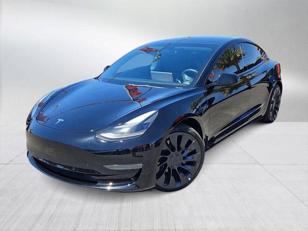 used 2022 Tesla Model 3 car, priced at $22,500