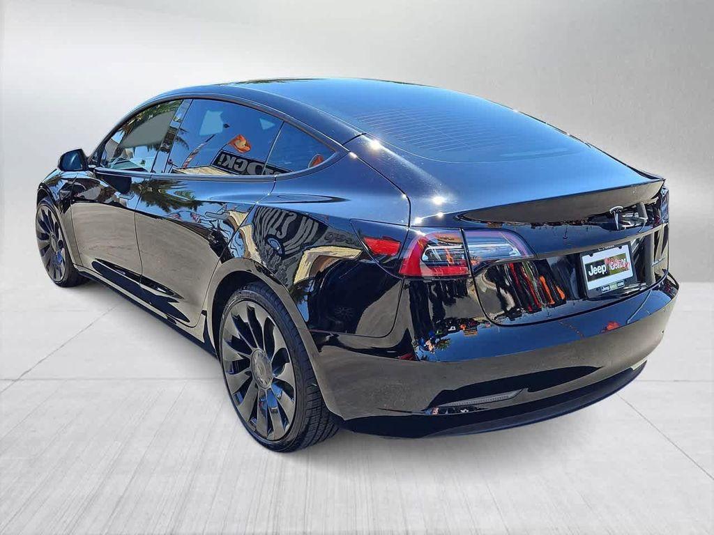 used 2022 Tesla Model 3 car, priced at $22,500