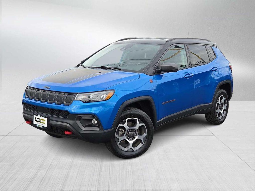 used 2022 Jeep Compass car, priced at $21,000
