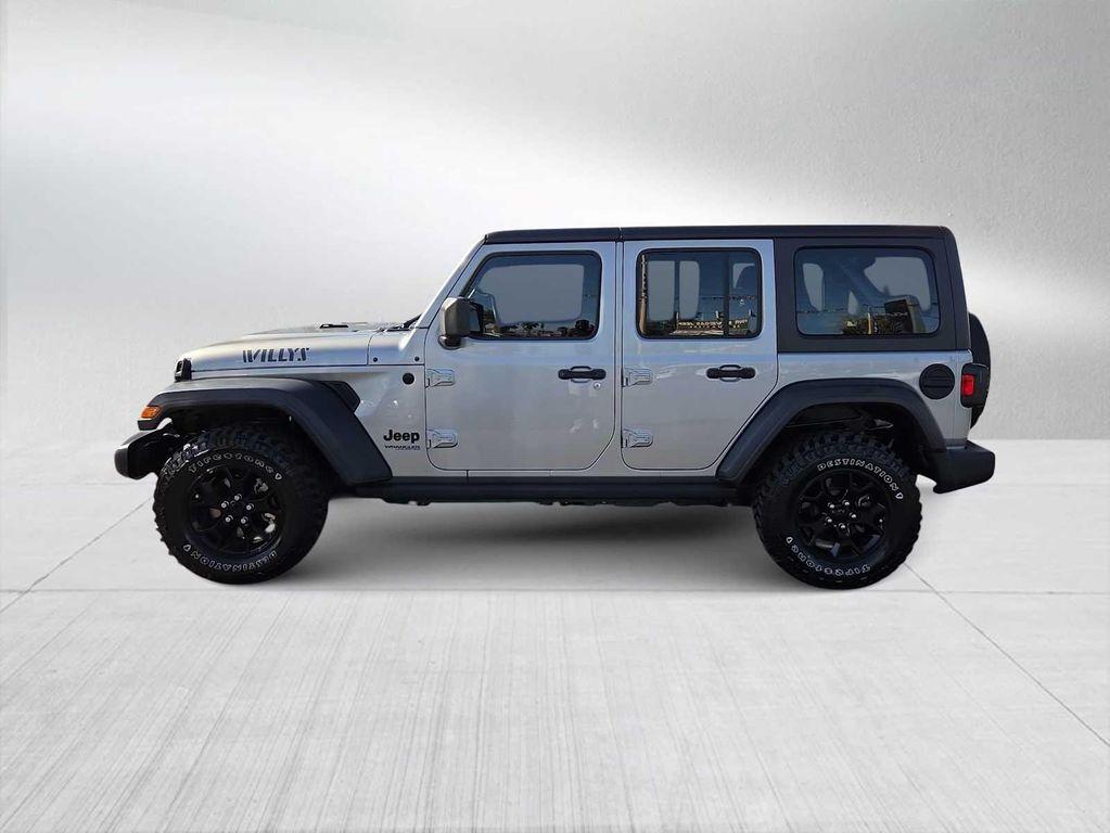 used 2021 Jeep Wrangler Unlimited car, priced at $27,000