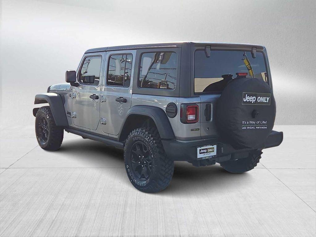 used 2021 Jeep Wrangler Unlimited car, priced at $27,000