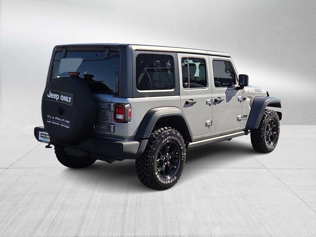 used 2021 Jeep Wrangler Unlimited car, priced at $27,000