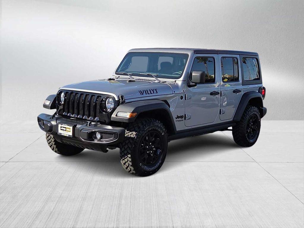 used 2021 Jeep Wrangler Unlimited car, priced at $27,000