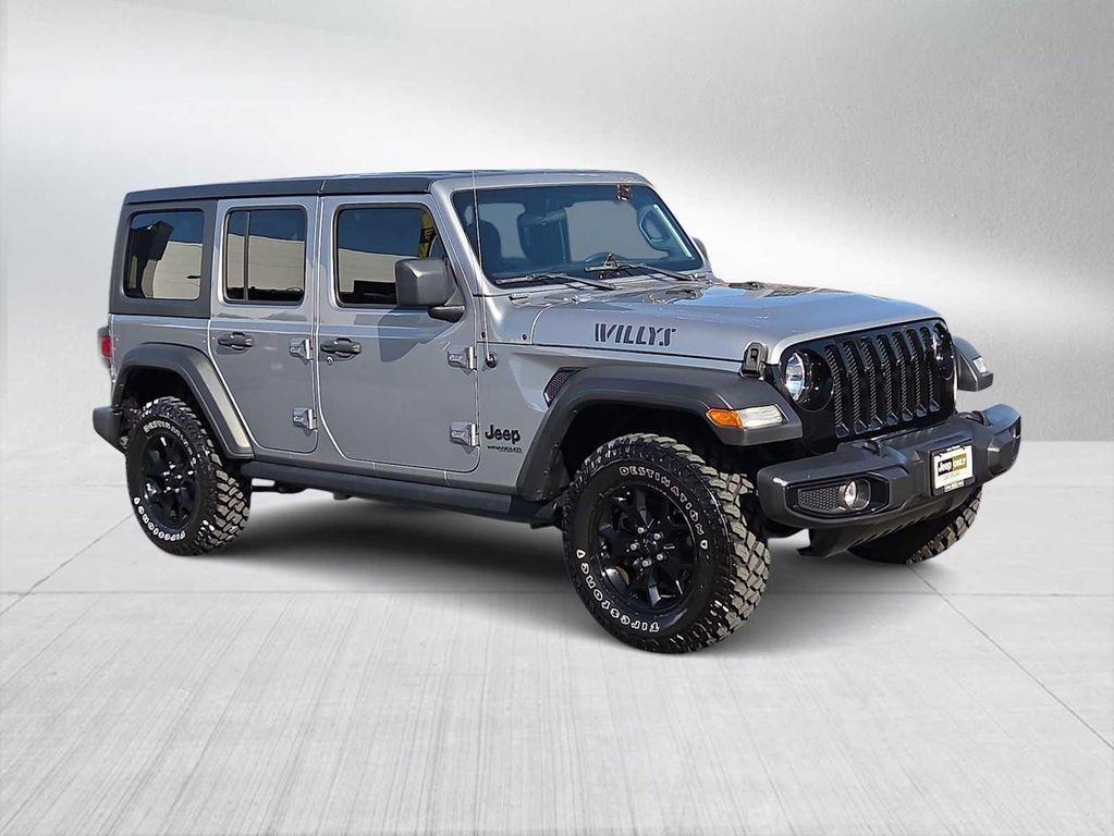 used 2021 Jeep Wrangler Unlimited car, priced at $27,000