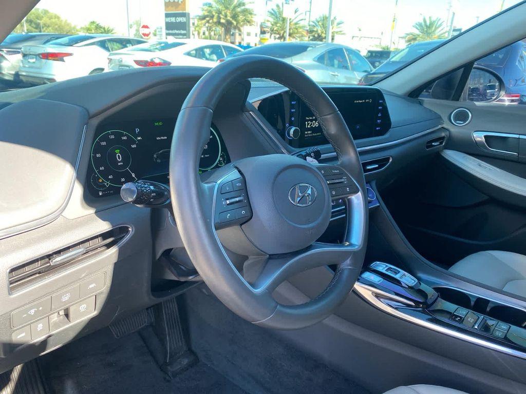 used 2023 Hyundai Sonata Hybrid car, priced at $24,500