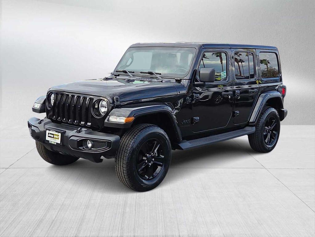 used 2021 Jeep Wrangler Unlimited car, priced at $31,500