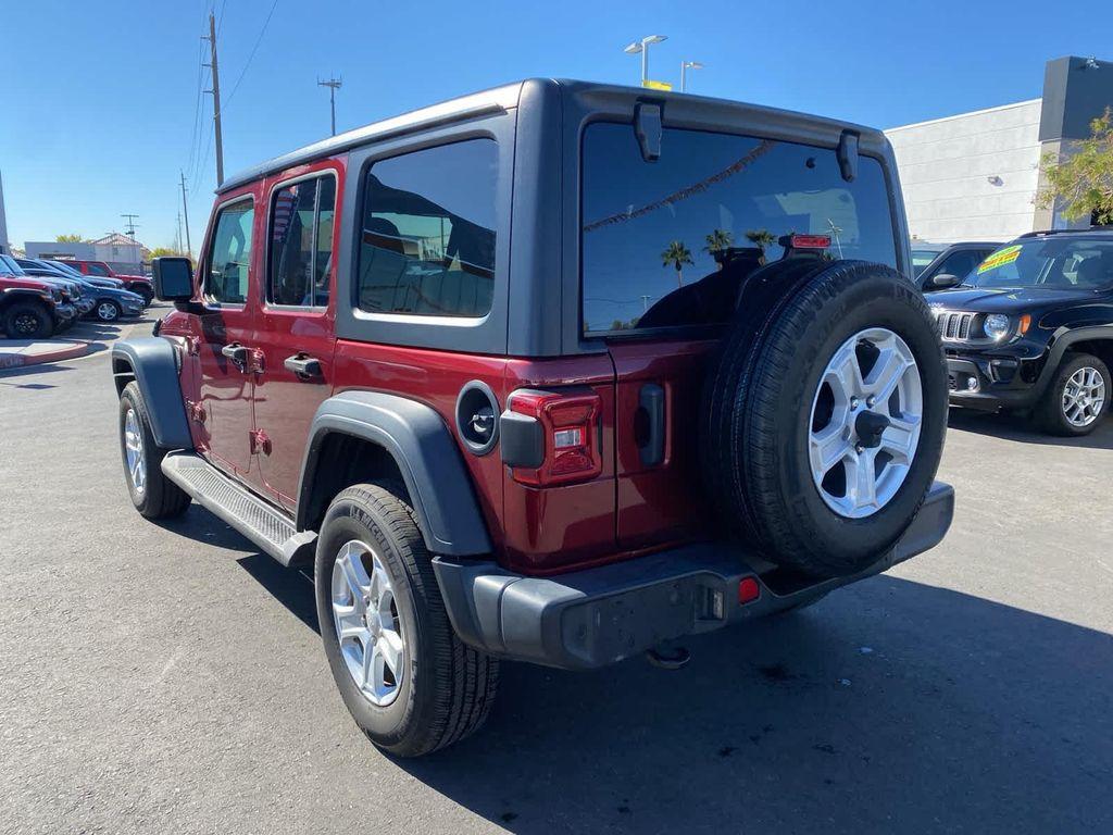 used 2021 Jeep Wrangler Unlimited car, priced at $27,500