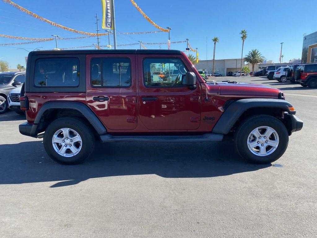 used 2021 Jeep Wrangler Unlimited car, priced at $27,500