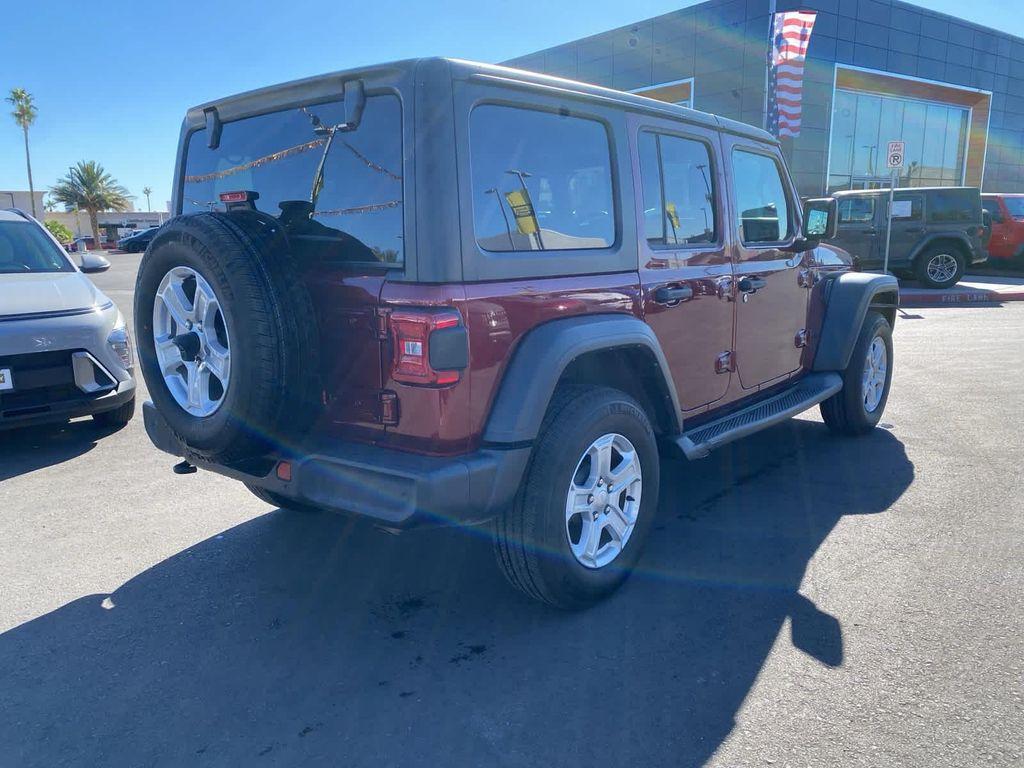 used 2021 Jeep Wrangler Unlimited car, priced at $27,500