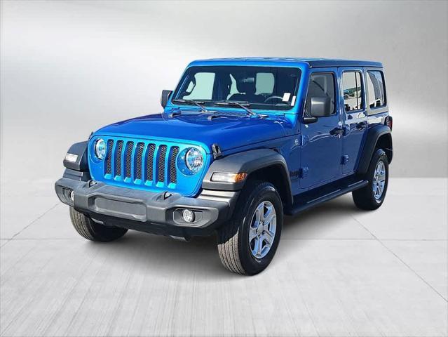 used 2021 Jeep Wrangler Unlimited car, priced at $29,000