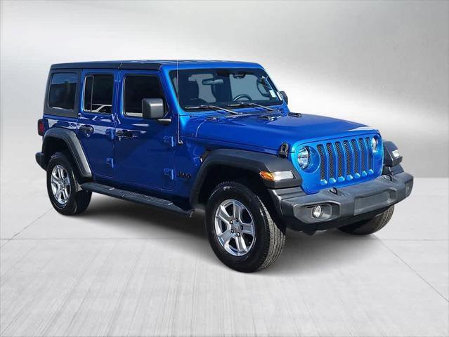 used 2021 Jeep Wrangler Unlimited car, priced at $29,000