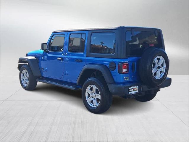 used 2021 Jeep Wrangler Unlimited car, priced at $29,000